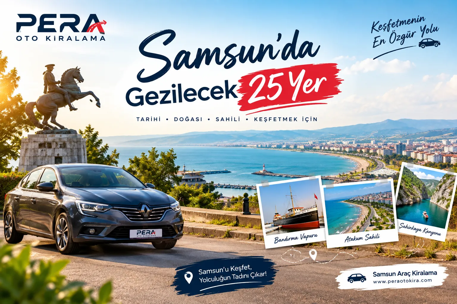 Samsun'da Gezilecek 25 Yer (2026 Güncel Gezi Rehberi)